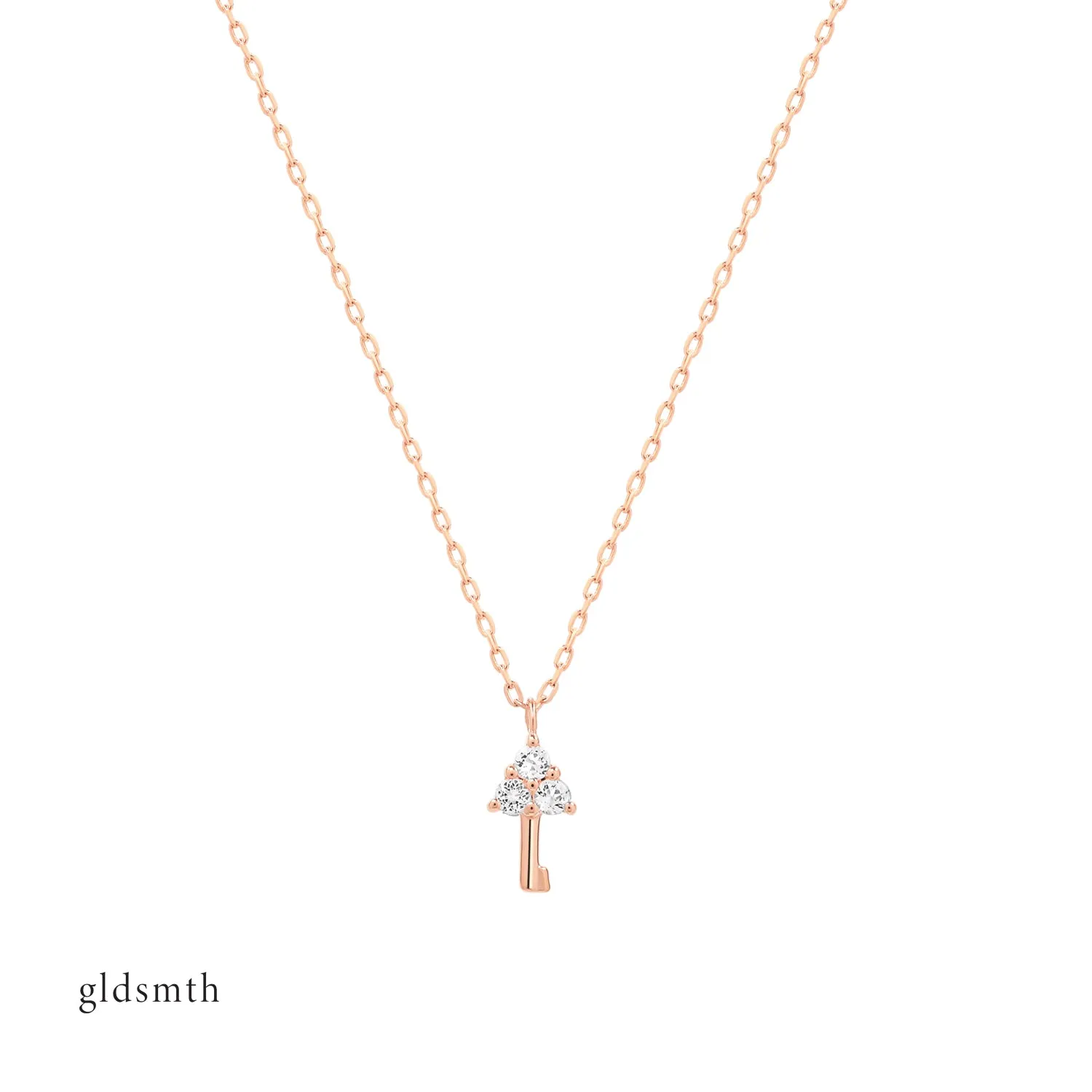 14k Rose Gold Keyna Necklace