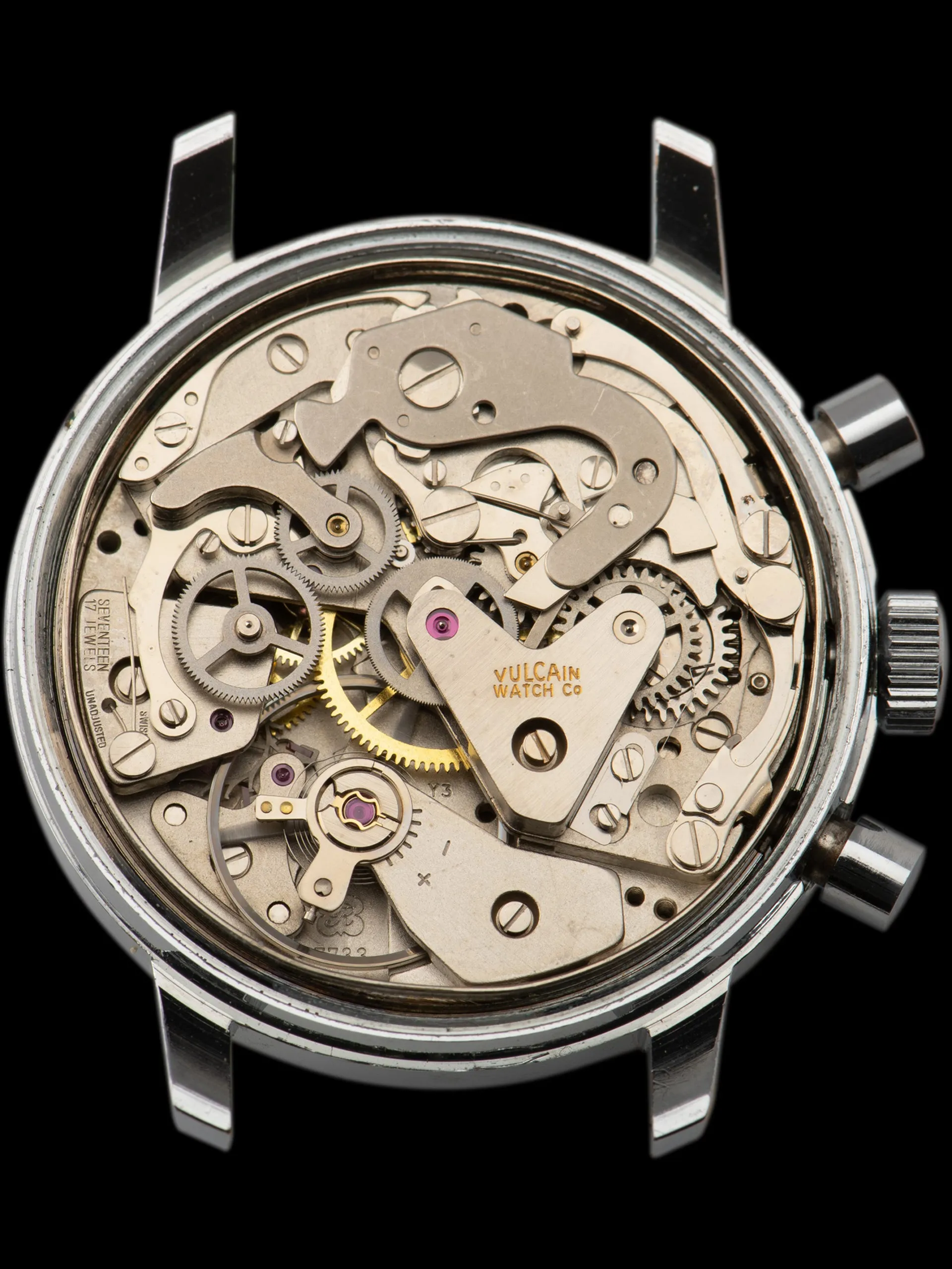 1960s Vulcain Chronograph (Ref. 1376) Valjoux Cal. 7733
