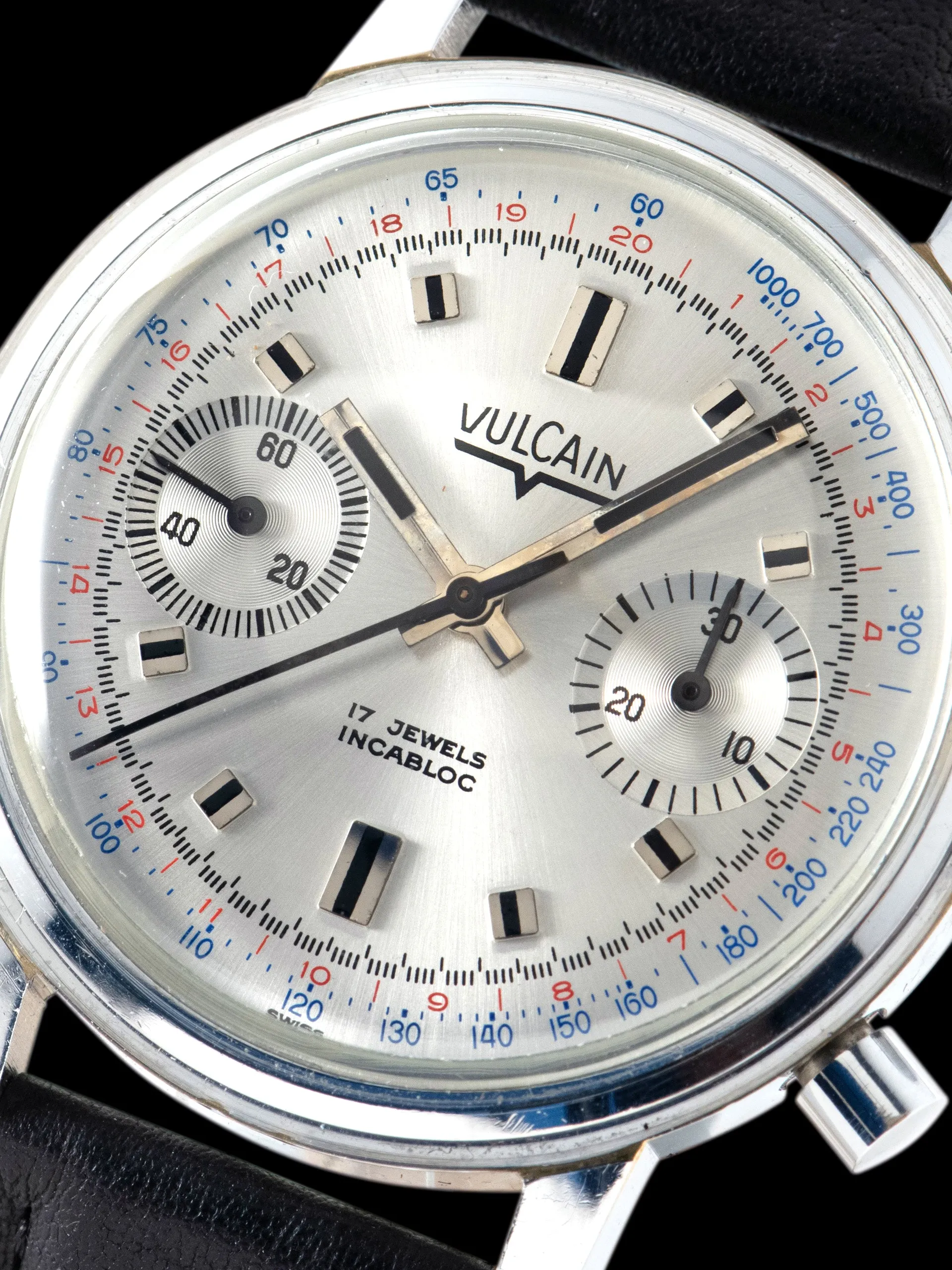 1960s Vulcain Chronograph (Ref. 1376) Valjoux Cal. 7733