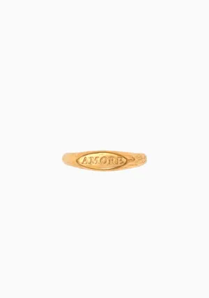 Amore Signet Ring_Gold