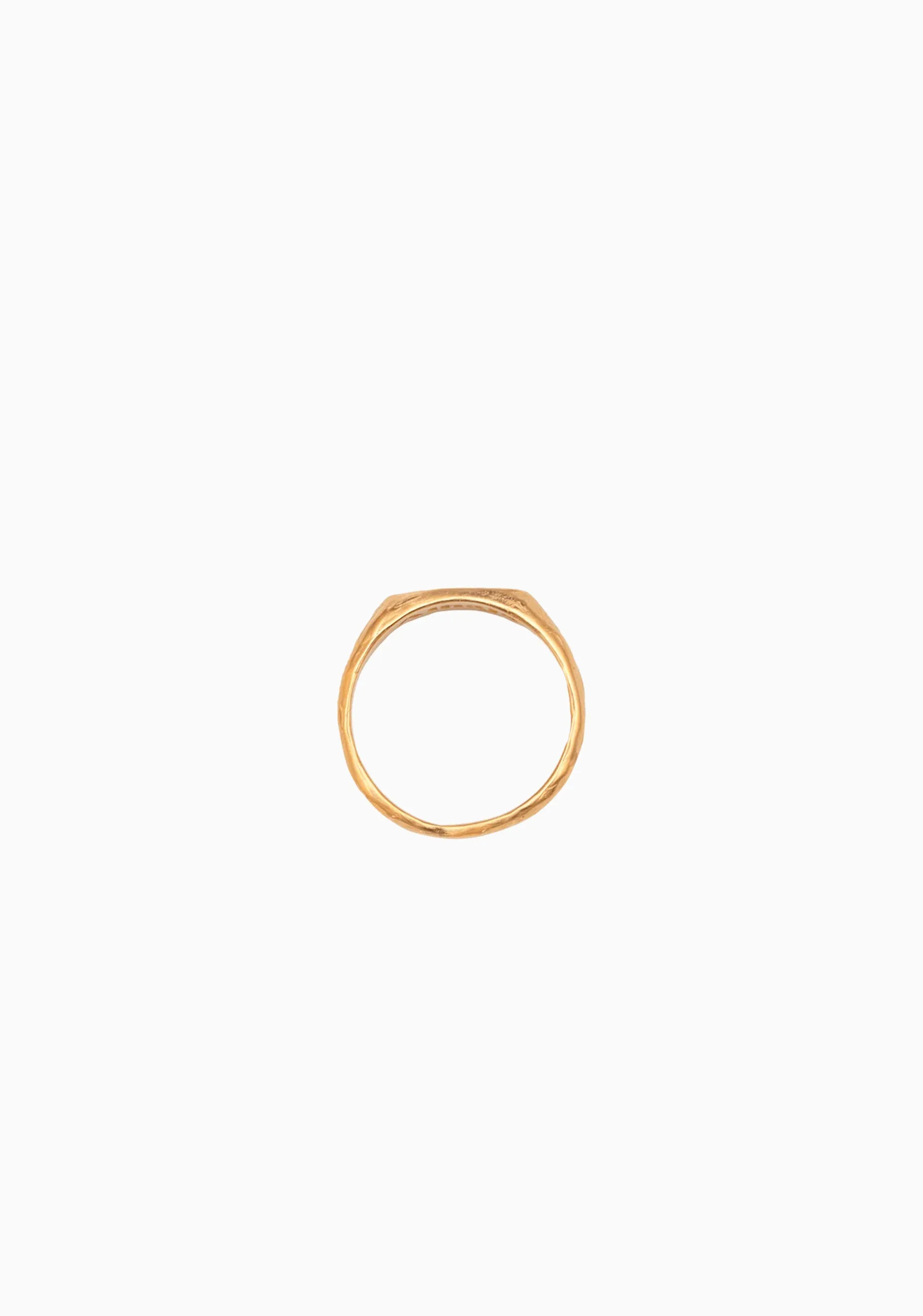 Amore Signet Ring_Gold