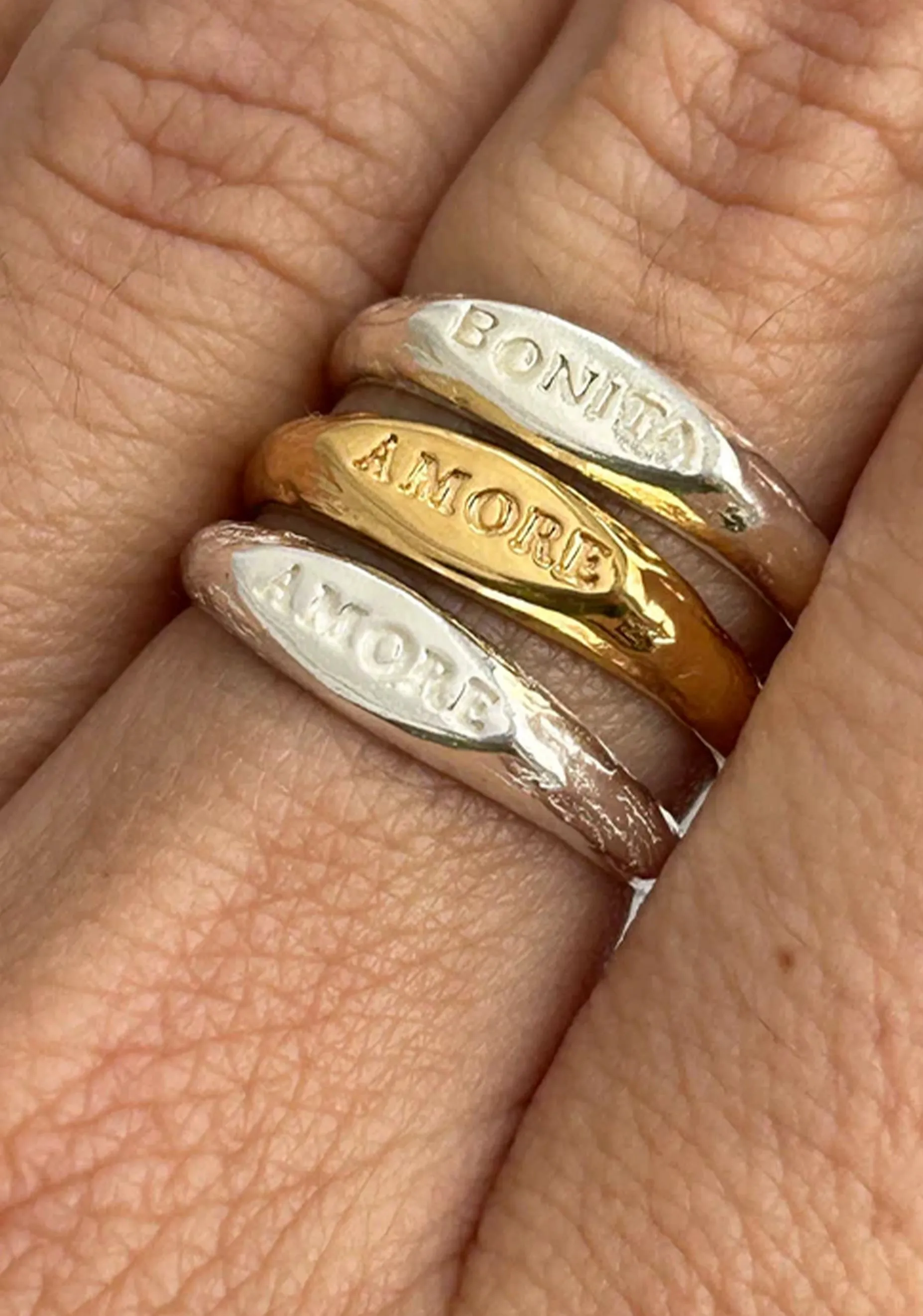 Amore Signet Ring_Silver