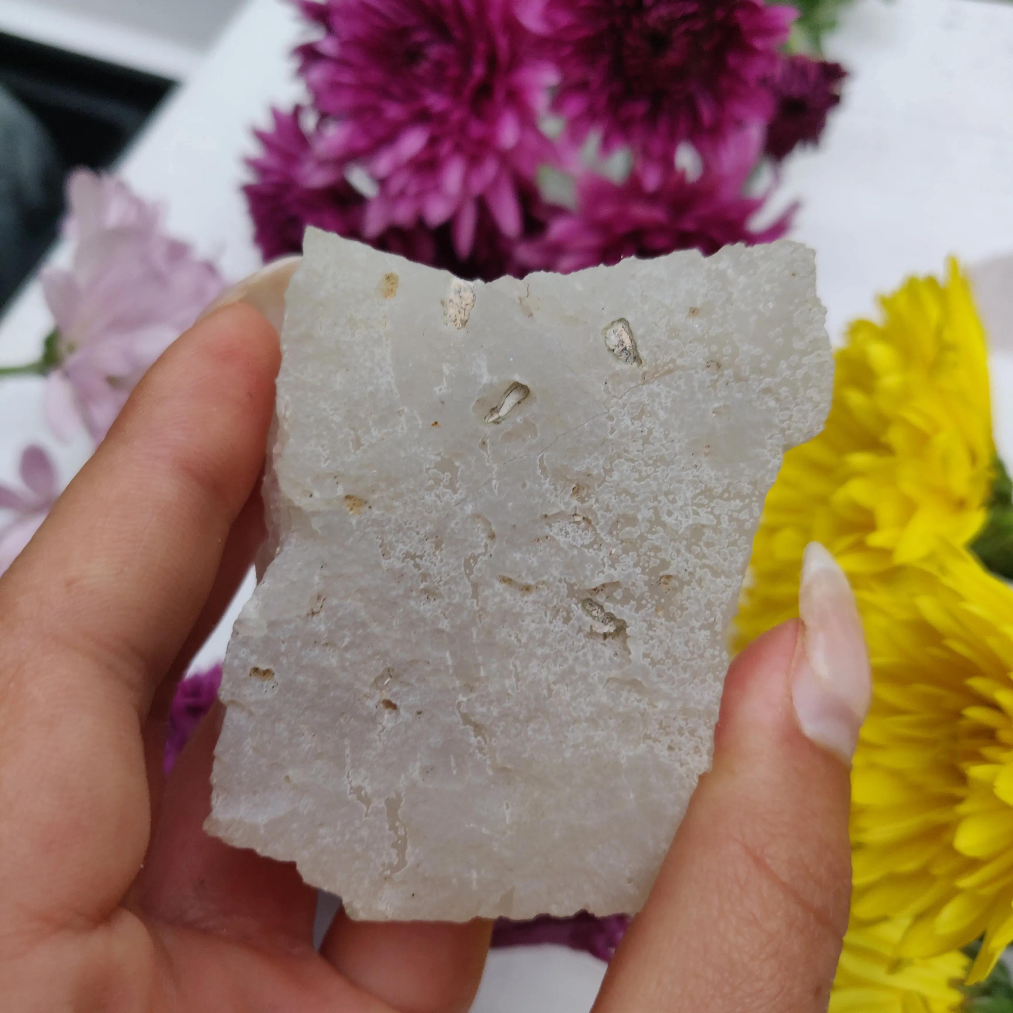 Anandalite Cluster, Natural Aurora Quartz Cluster (#3)