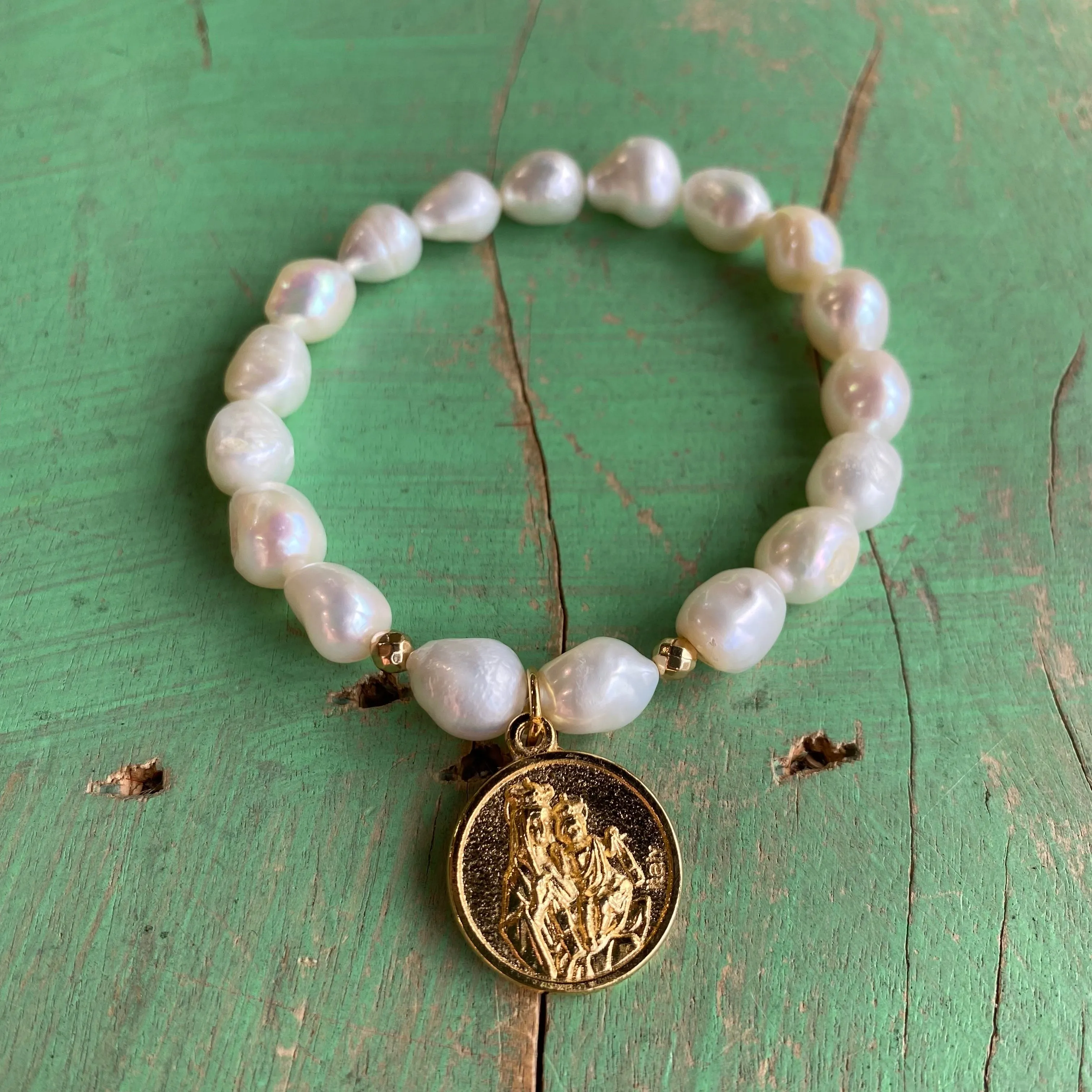 Baroque Freshwater Pearl Bracelet