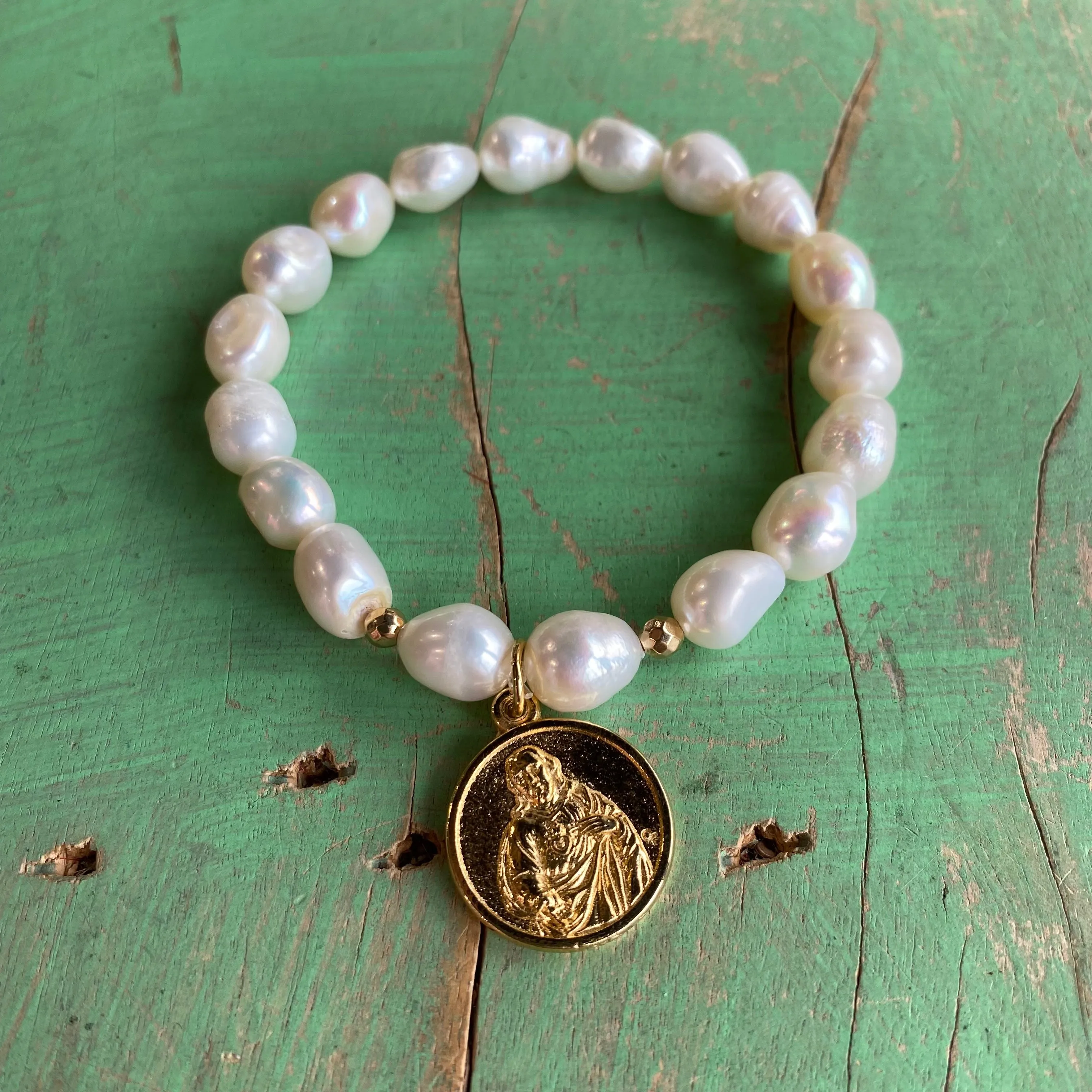 Baroque Freshwater Pearl Bracelet