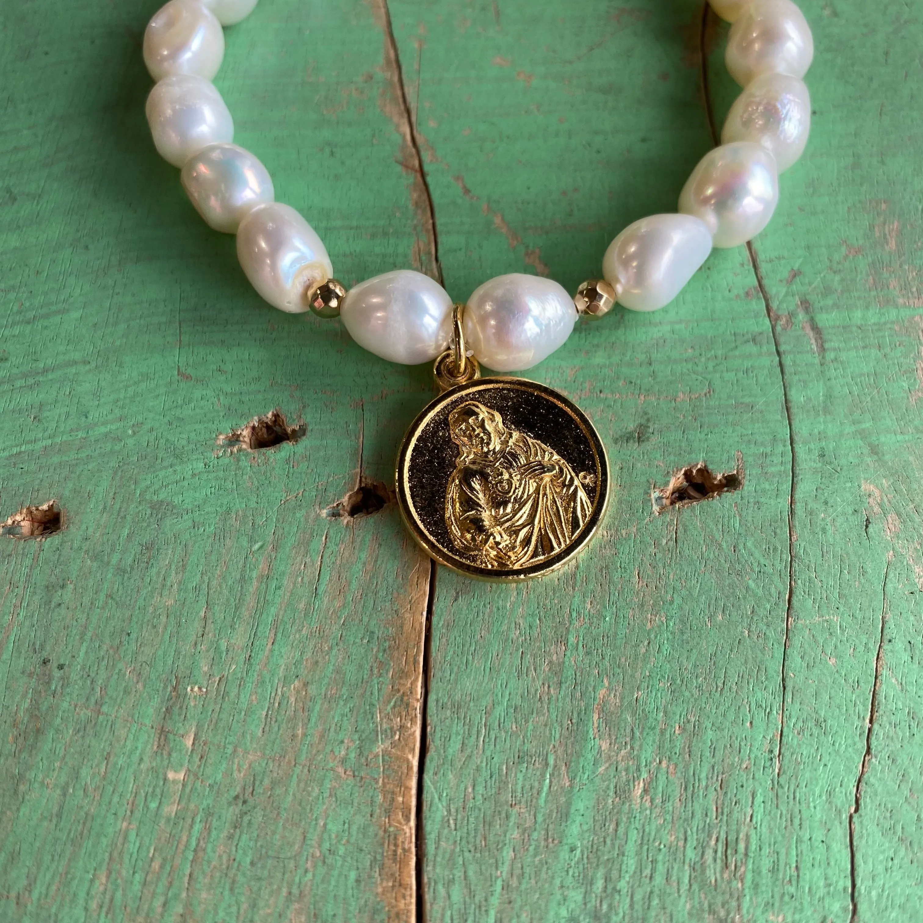 Baroque Freshwater Pearl Bracelet