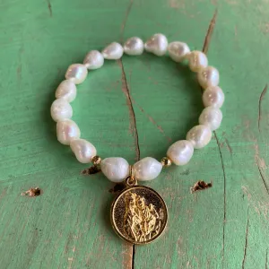 Baroque Freshwater Pearl Bracelet