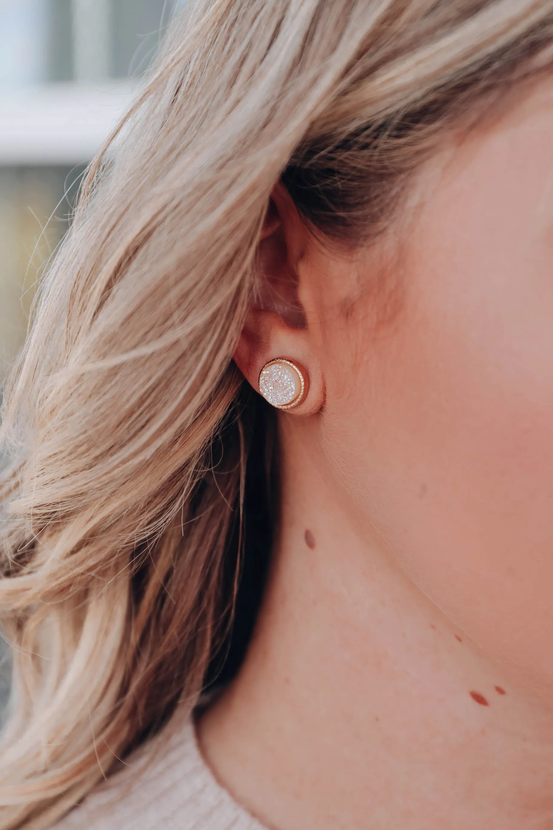 Berkely Earrings - Gold x Opal