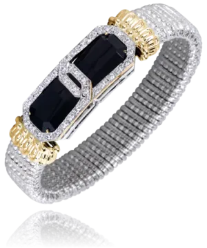 Black Onyx Diamond Bracelet
