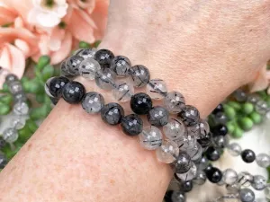 Black Tourmaline Quartz Bracelet