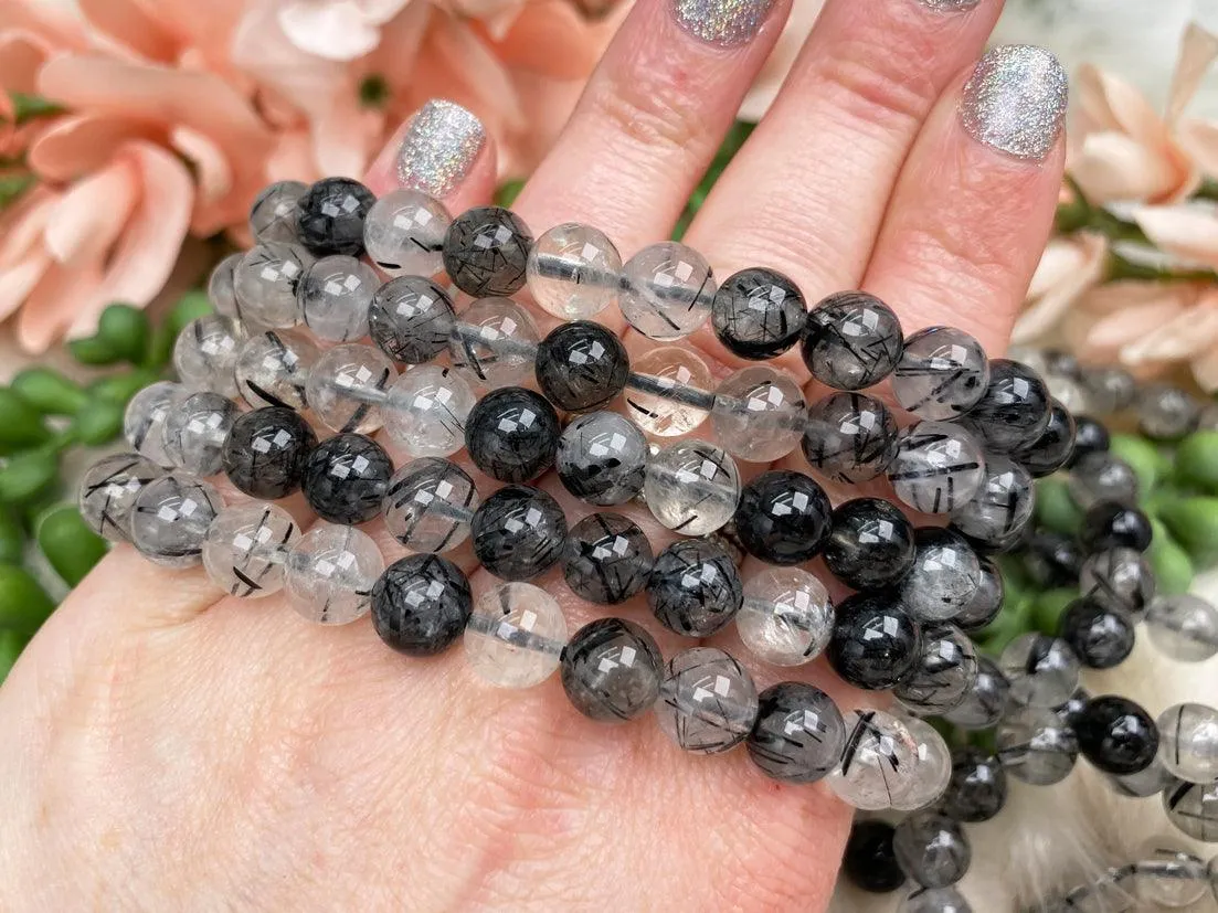 Black Tourmaline Quartz Bracelet