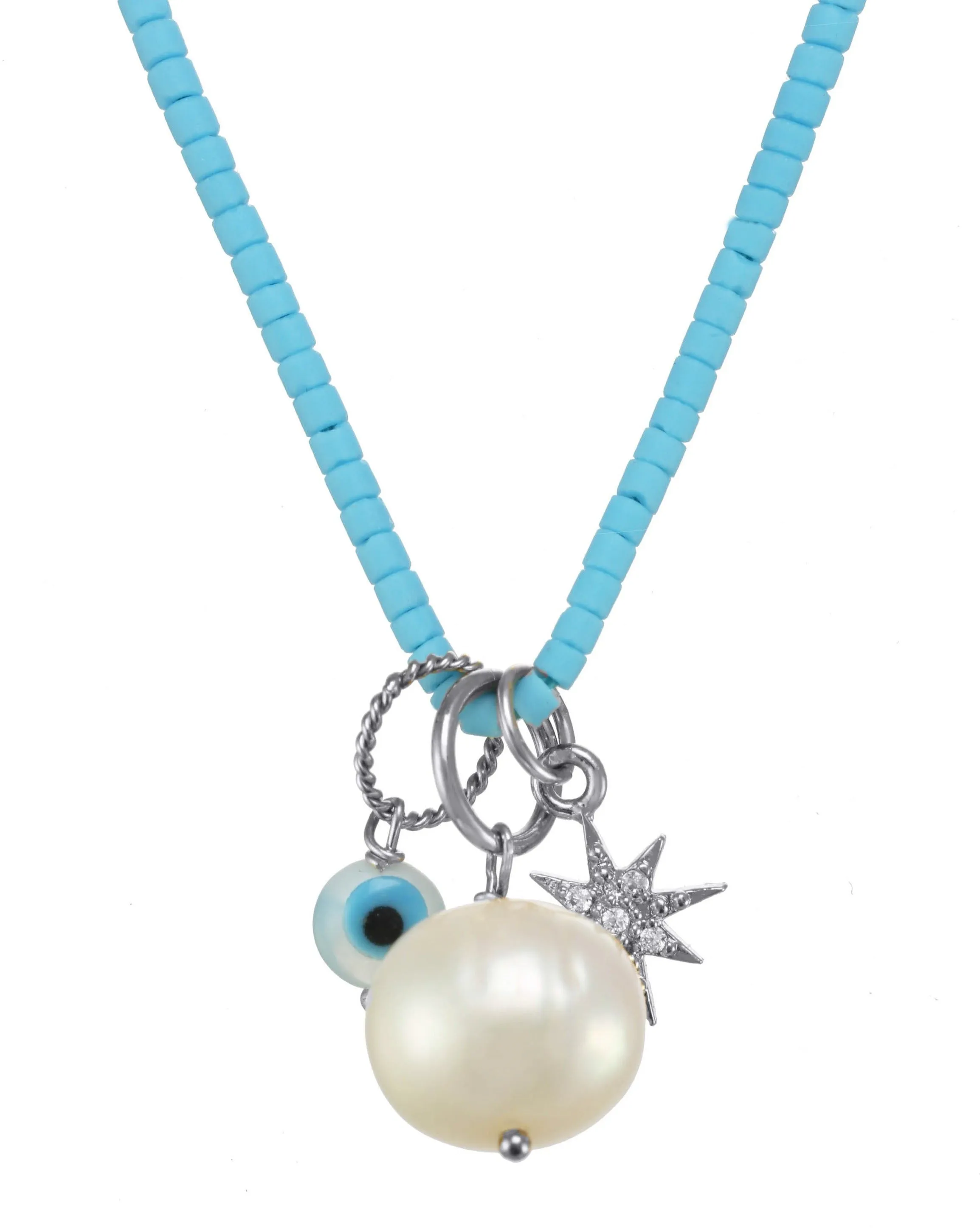 Brook Light Blue Necklace