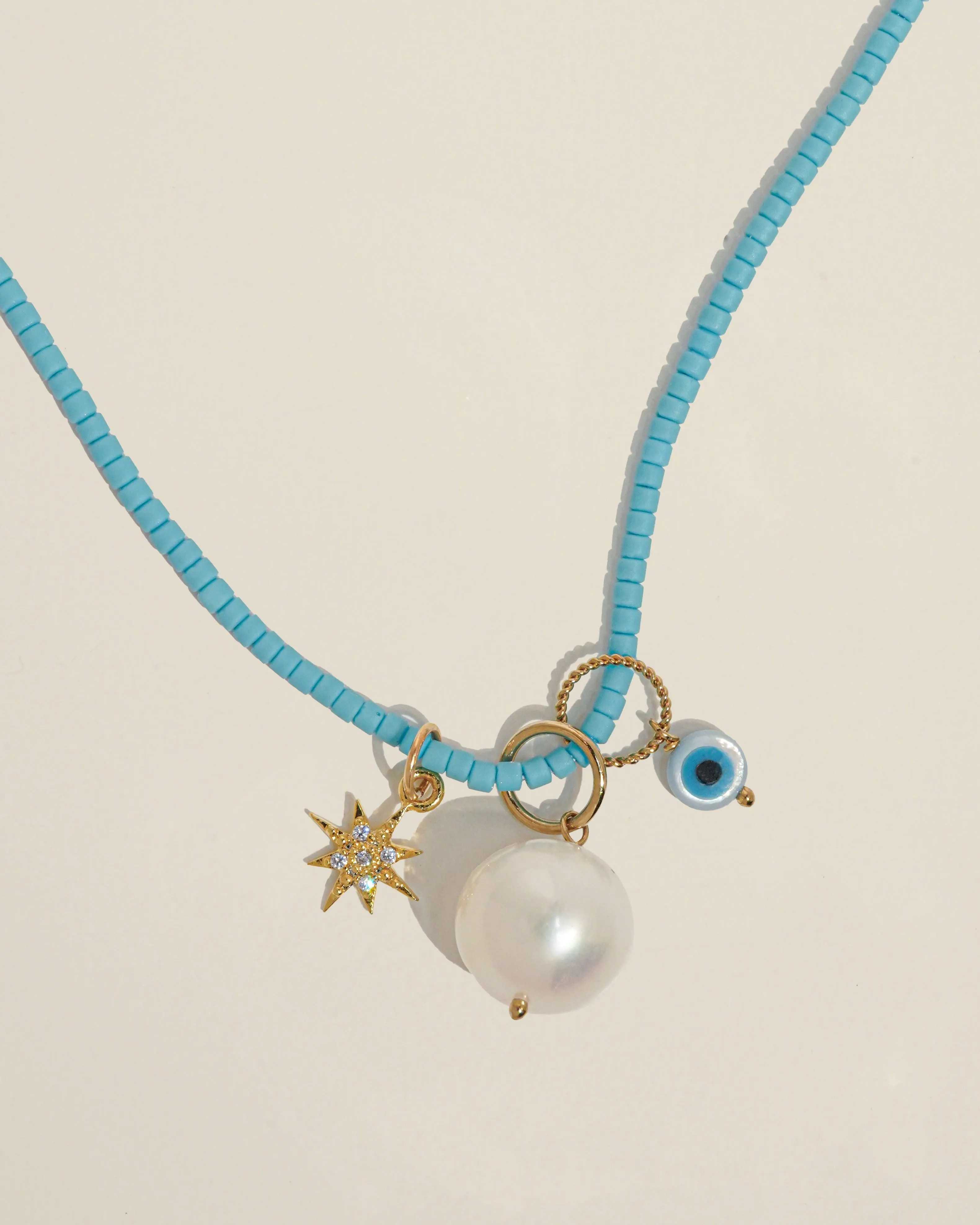 Brook Light Blue Necklace