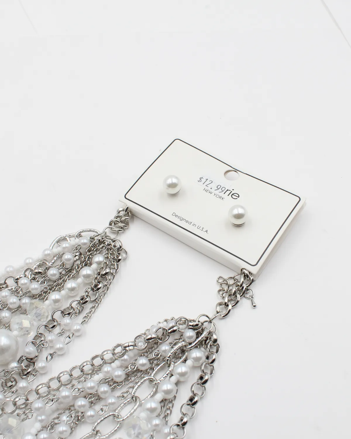 Chunky Pearl Layered Necklace