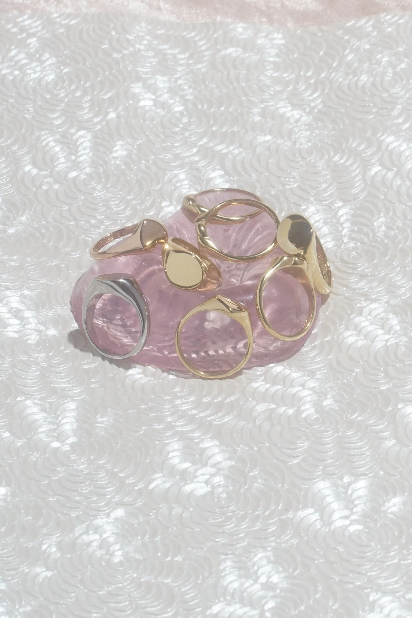 Cloud Signet Ring