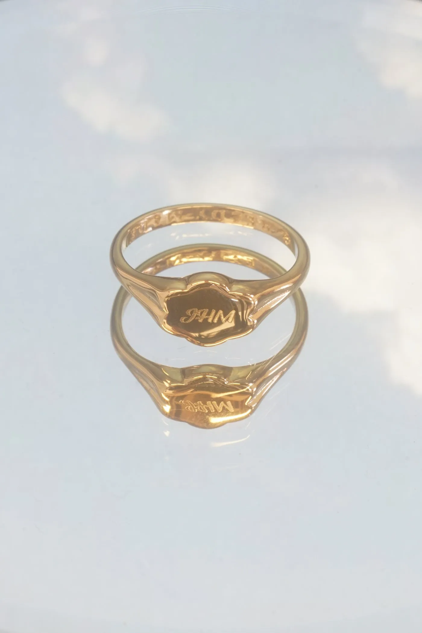 Cloud Signet Ring