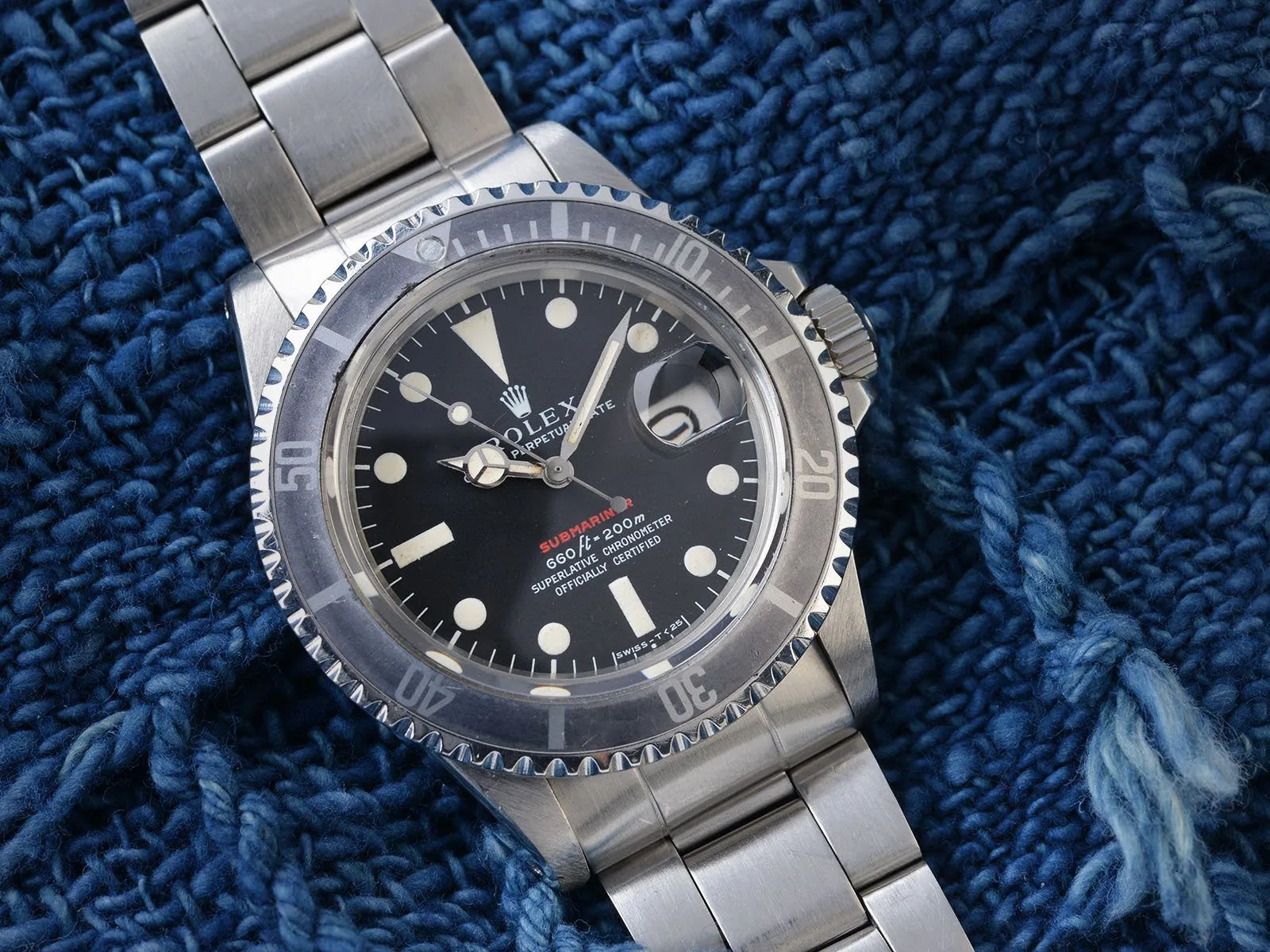 CURATED ROLEX 1680 RED SUBMARINER MK4