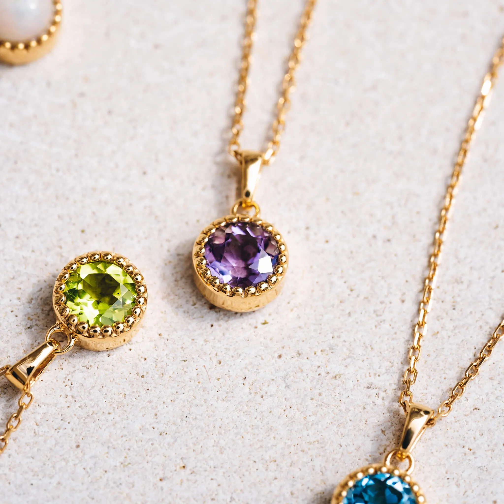 December Birthstone Necklace - Turquoise