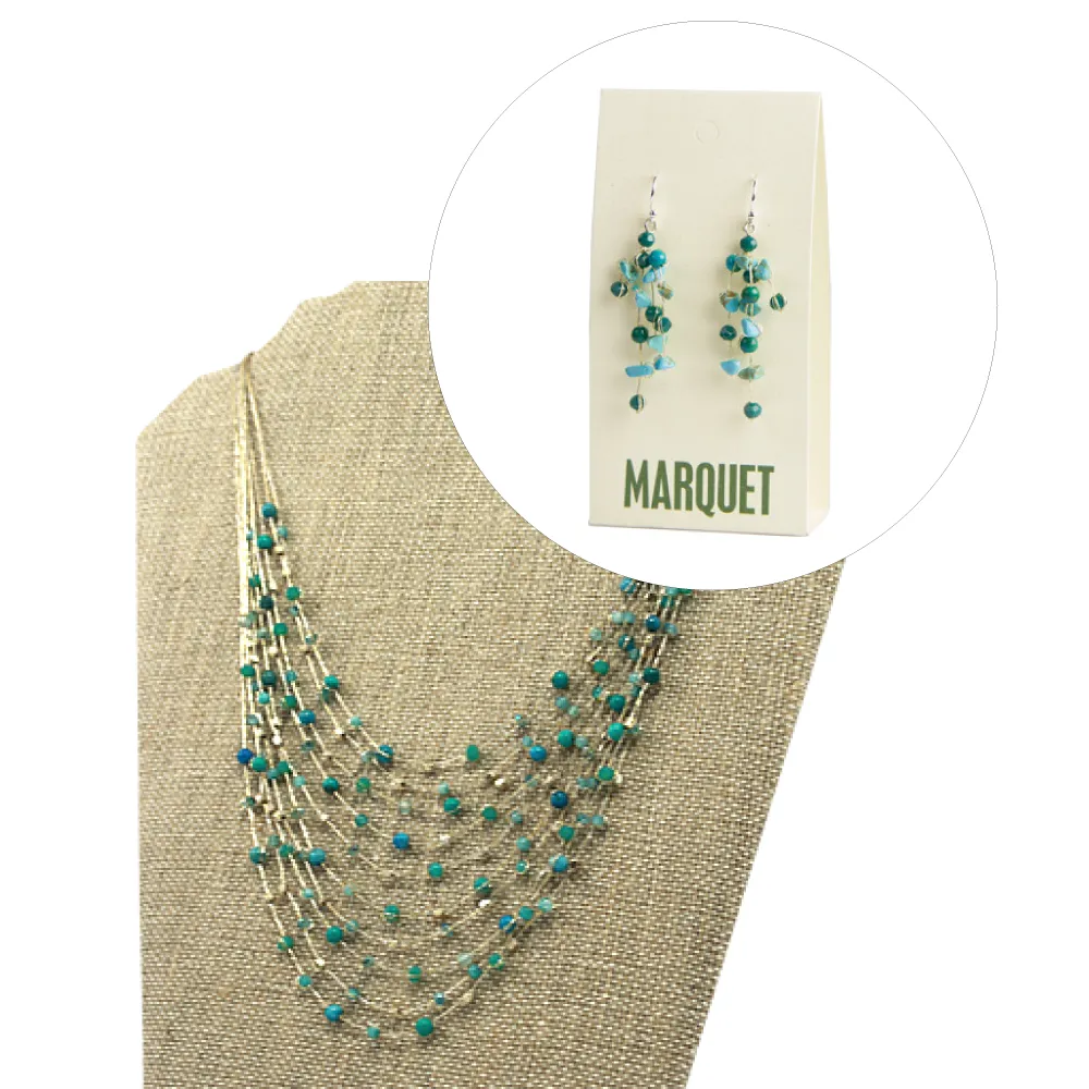 Handmade Turquoise Jewelry Gift Set
