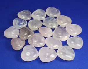Heart Rose Quartz assorted sizes
