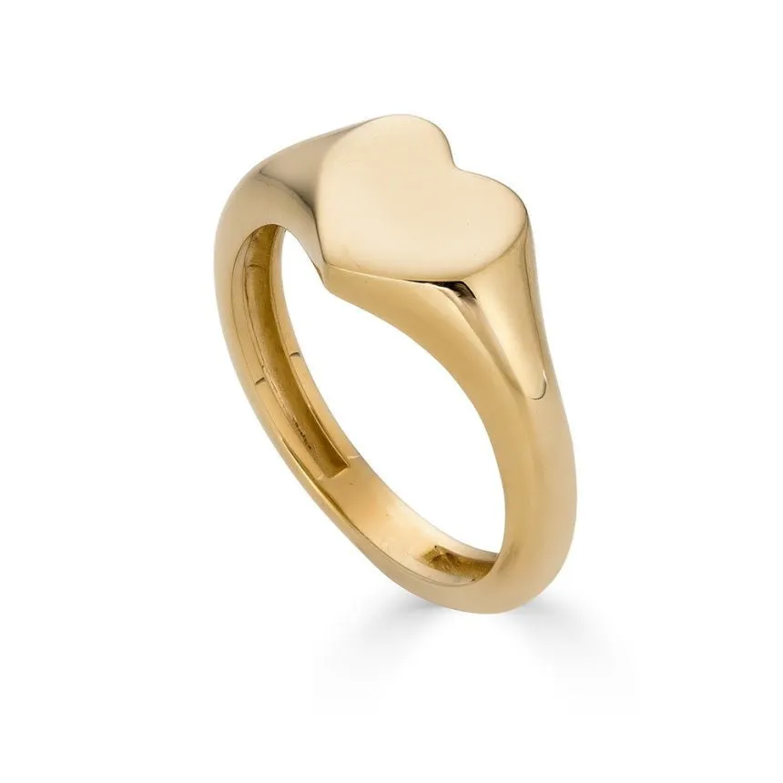 Heart Shaped Pinky Ring