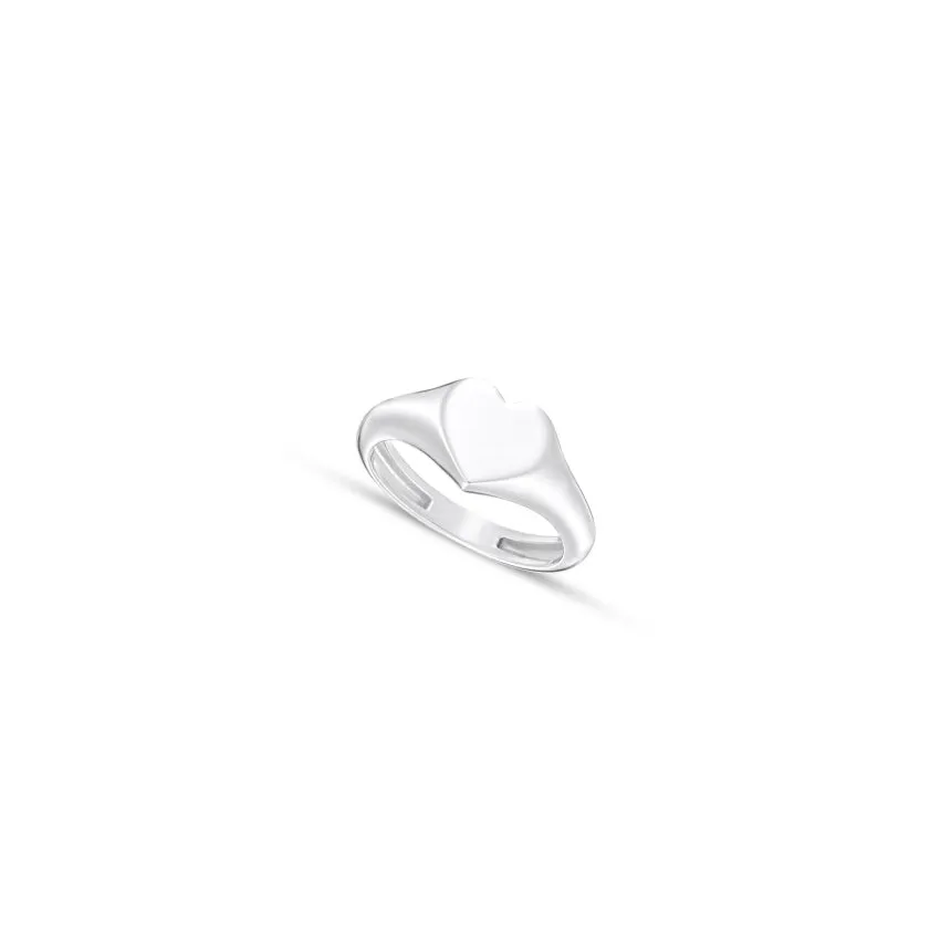 Heart Shaped Pinky Ring
