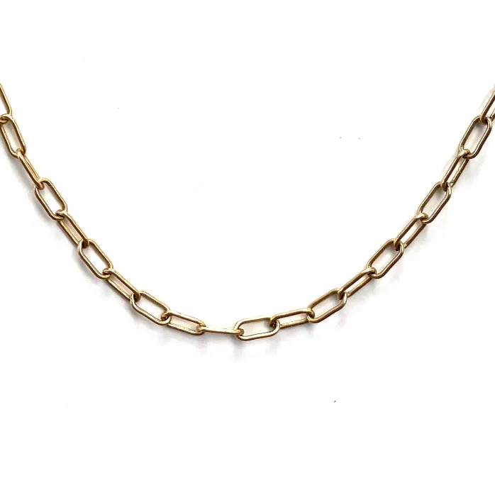 Heavy Paperclip Chain Bracelet
