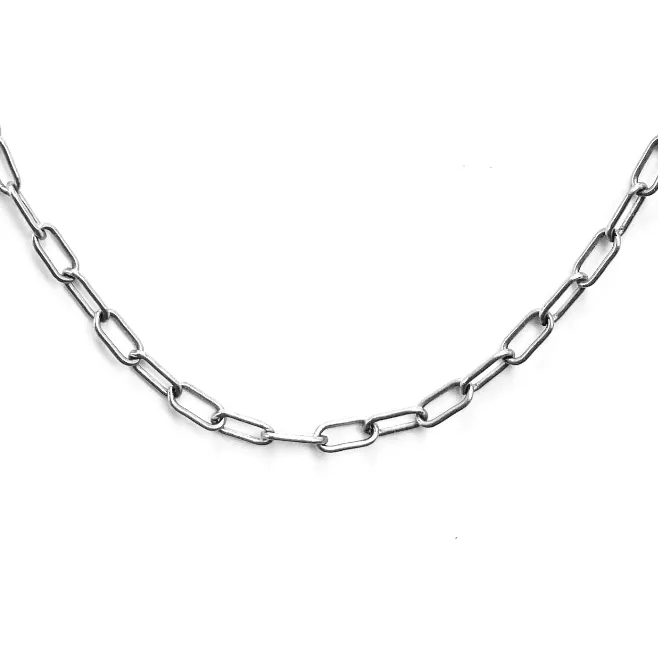 Heavy Paperclip Chain Bracelet