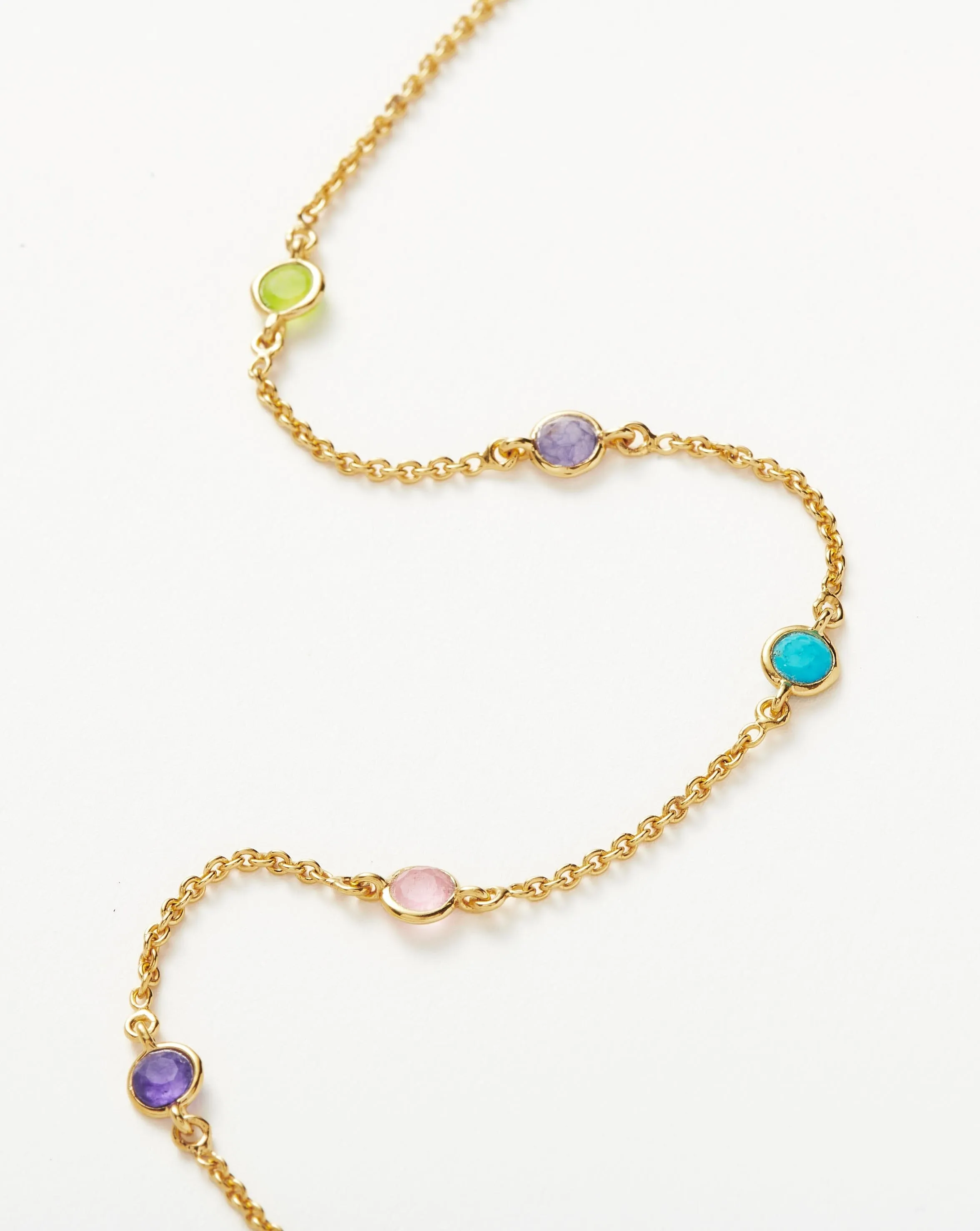 Hot Rox Multi Gemstone Anklet