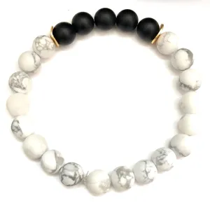 Javelin Men’s Beaded Stone Bracelet