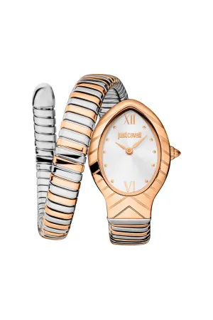 Just Cavalli Women's JC1L247M0065 Signature Snake 23mm Quartz Watch