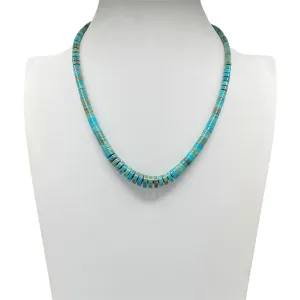 Kingman Turquoise Necklace Santo Domingo