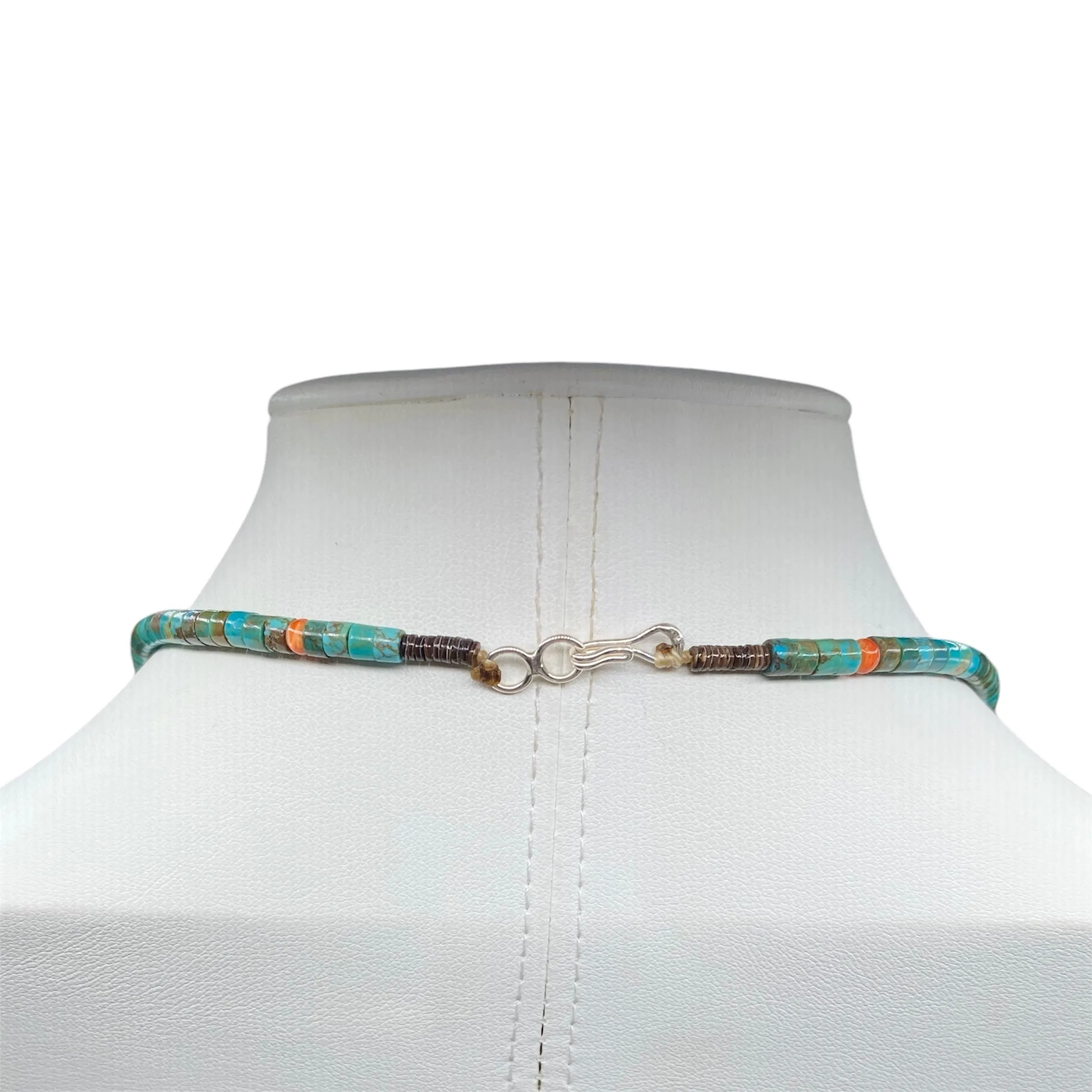 Kingman Turquoise Necklace Santo Domingo