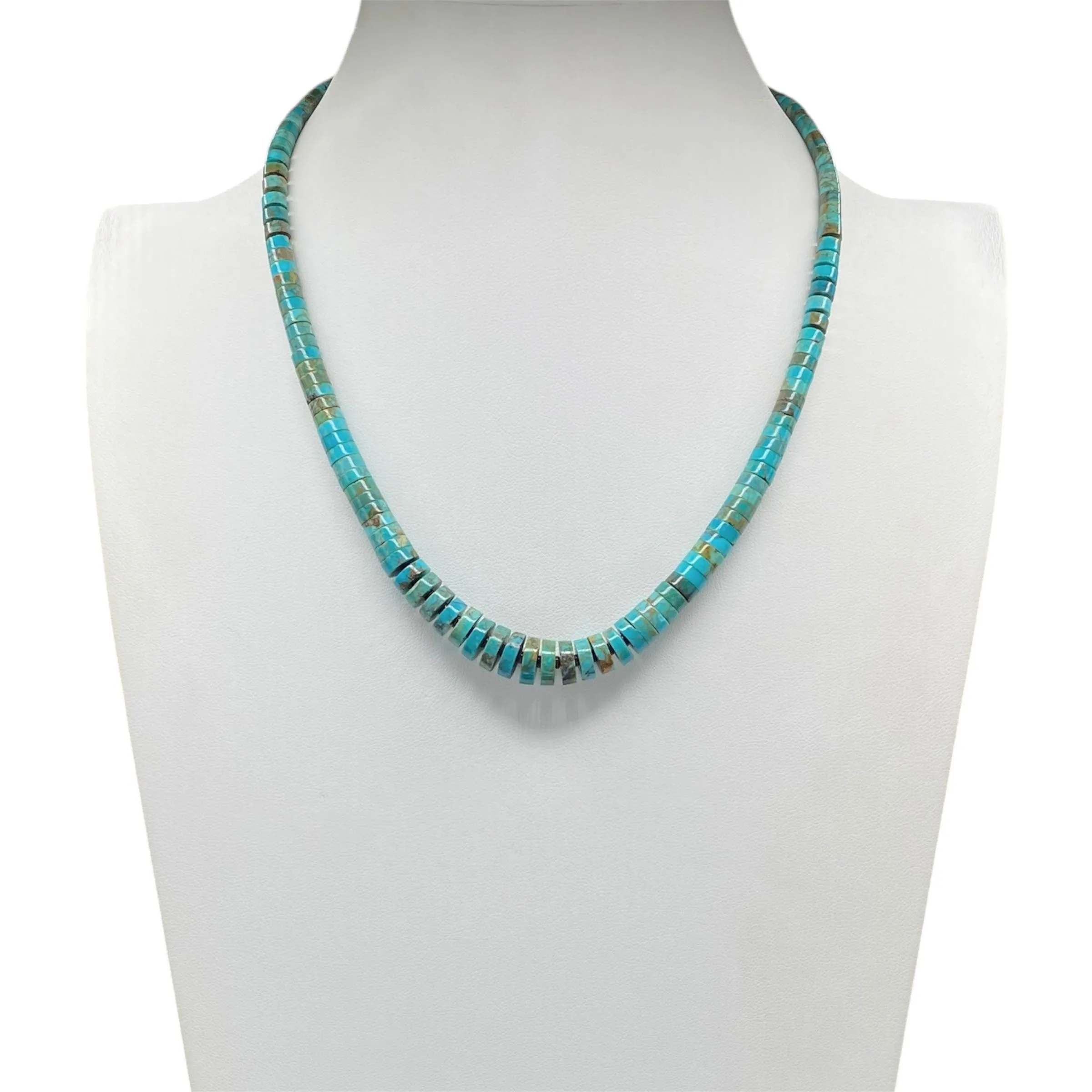 Kingman Turquoise Necklace Santo Domingo