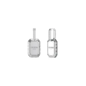 Ladies 25mm Logo Charm Huggies Earrings UBE04258RH