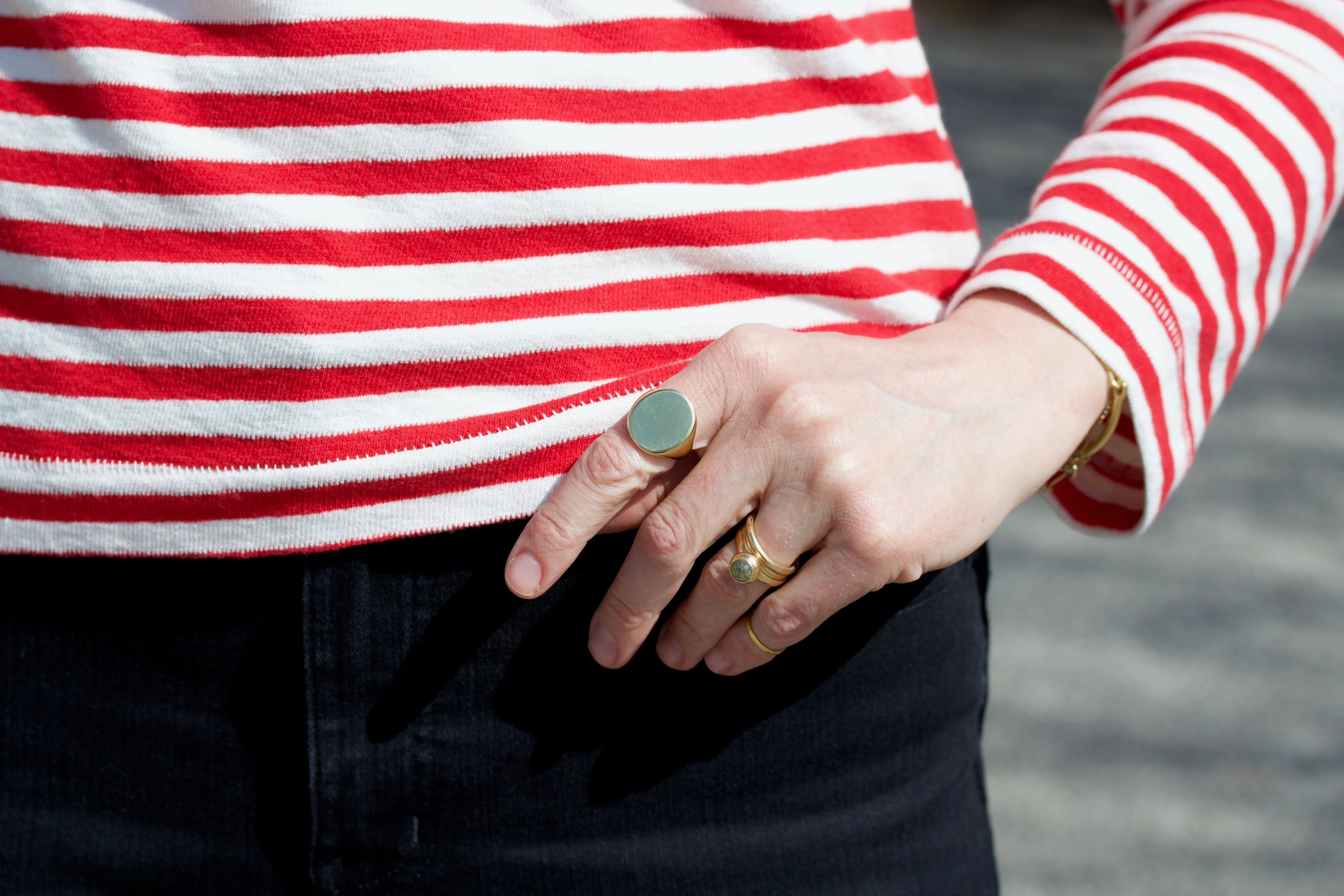 Large Oval Signet Ring