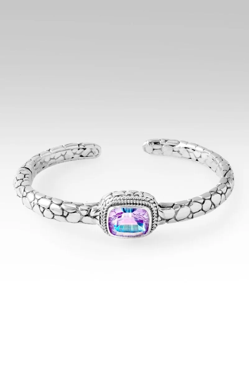 Love One Another Cuff II™ in Pink Vapor™ Mystic Quartz