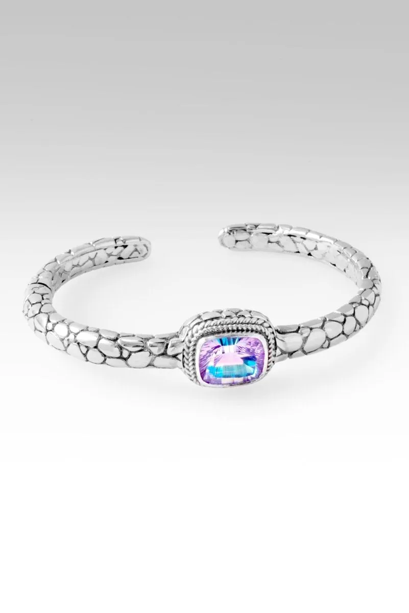 Love One Another Cuff II™ in Pink Vapor™ Mystic Quartz