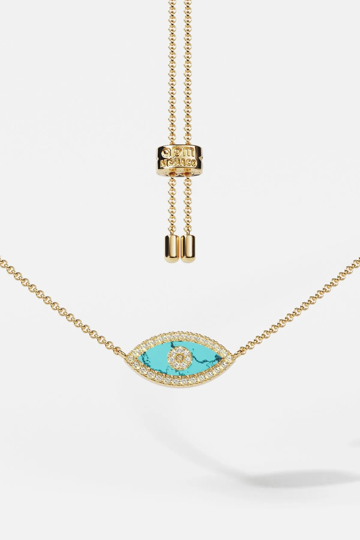 Lucky Eye Adjustable Necklace
