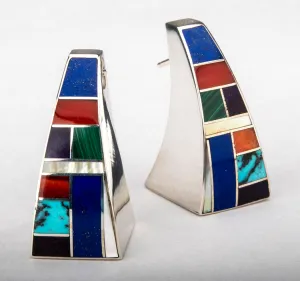 Mosaic Hollow Form Earrings