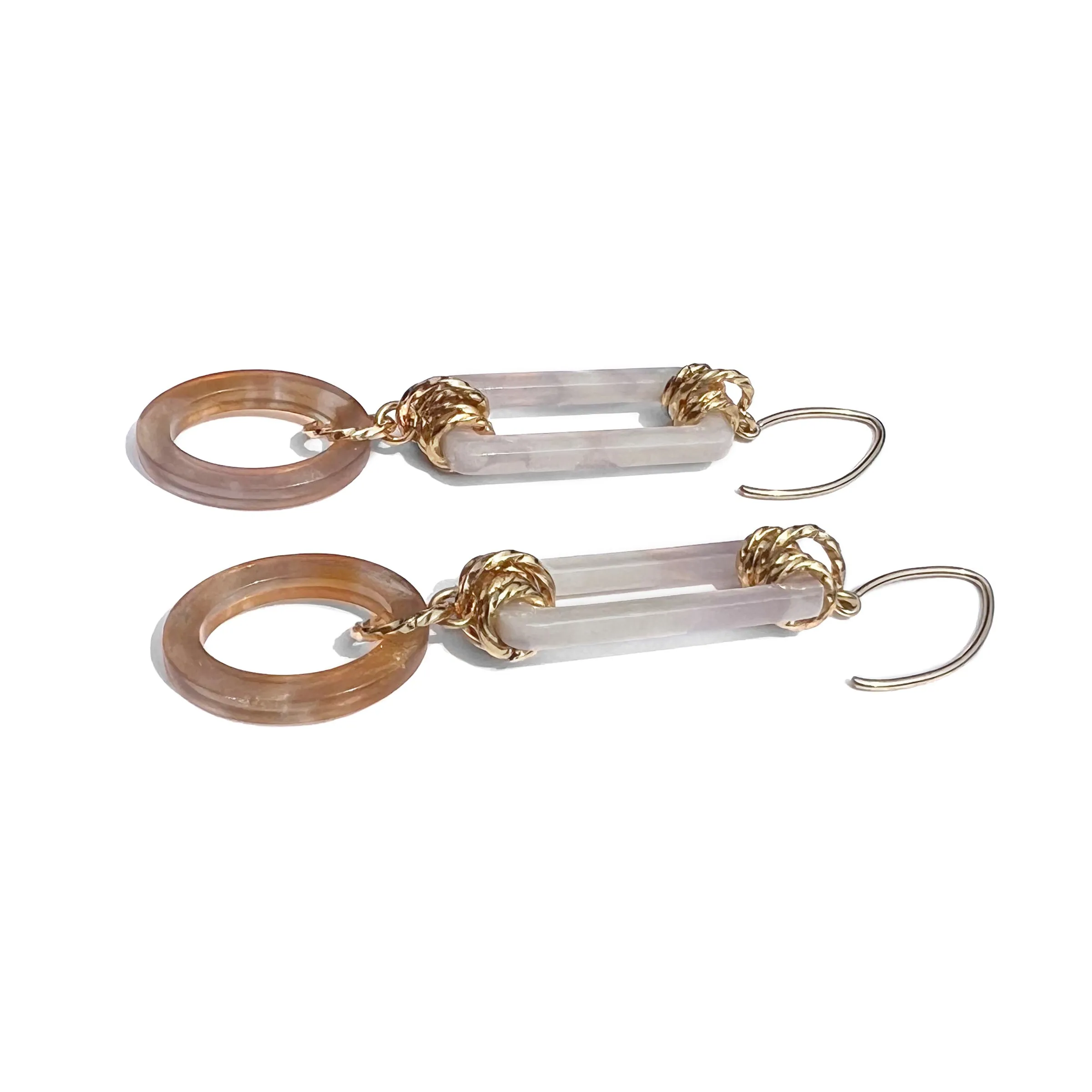 MPR x IMAGINARIUM: Desert Quartz Double Drop Earrings