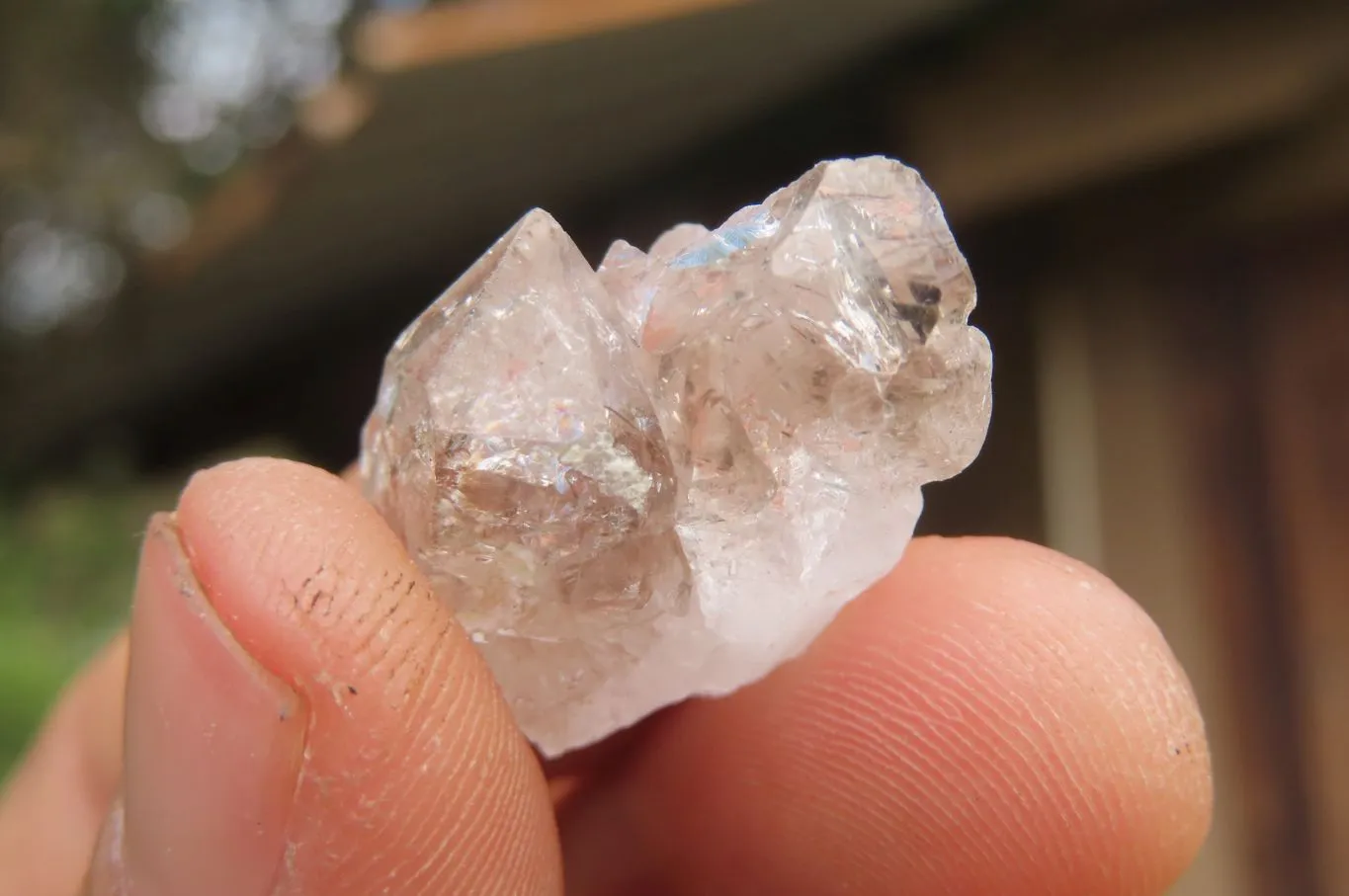 Natural Smokey Amethyst Quartz Crystals x 57 From Brandberg, Namibia