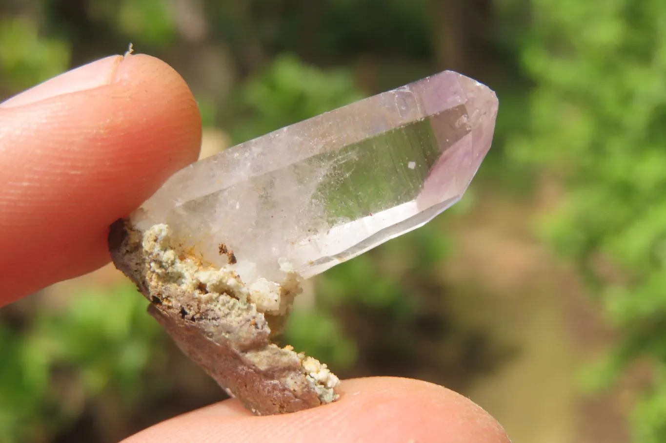 Natural Smokey Amethyst Quartz Crystals x 57 From Brandberg, Namibia