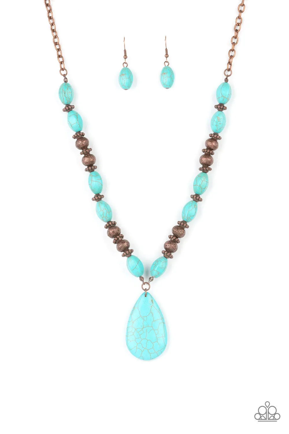 Necklace Blazing Saddles - Copper N305