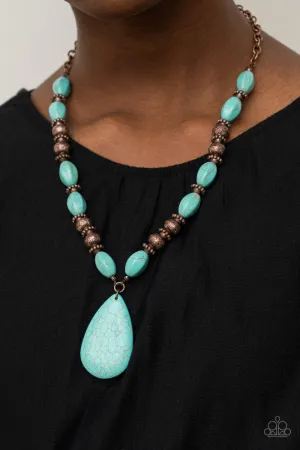 Necklace Blazing Saddles - Copper N305
