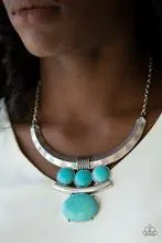 Necklace Commander In CHIEFETTE - Blue N073