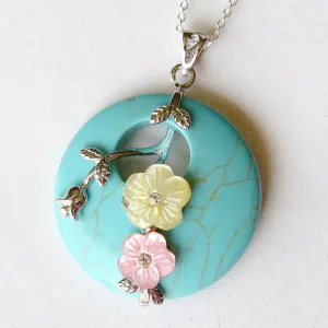 (New!) Blossoming Turquoise Necklaces