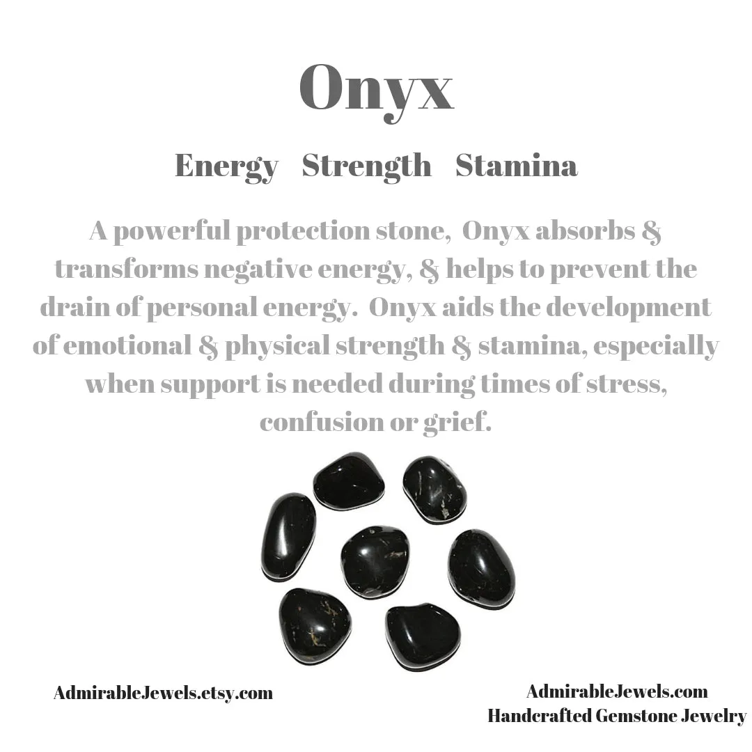 Onyx Fidget Necklace