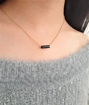 Onyx Fidget Necklace