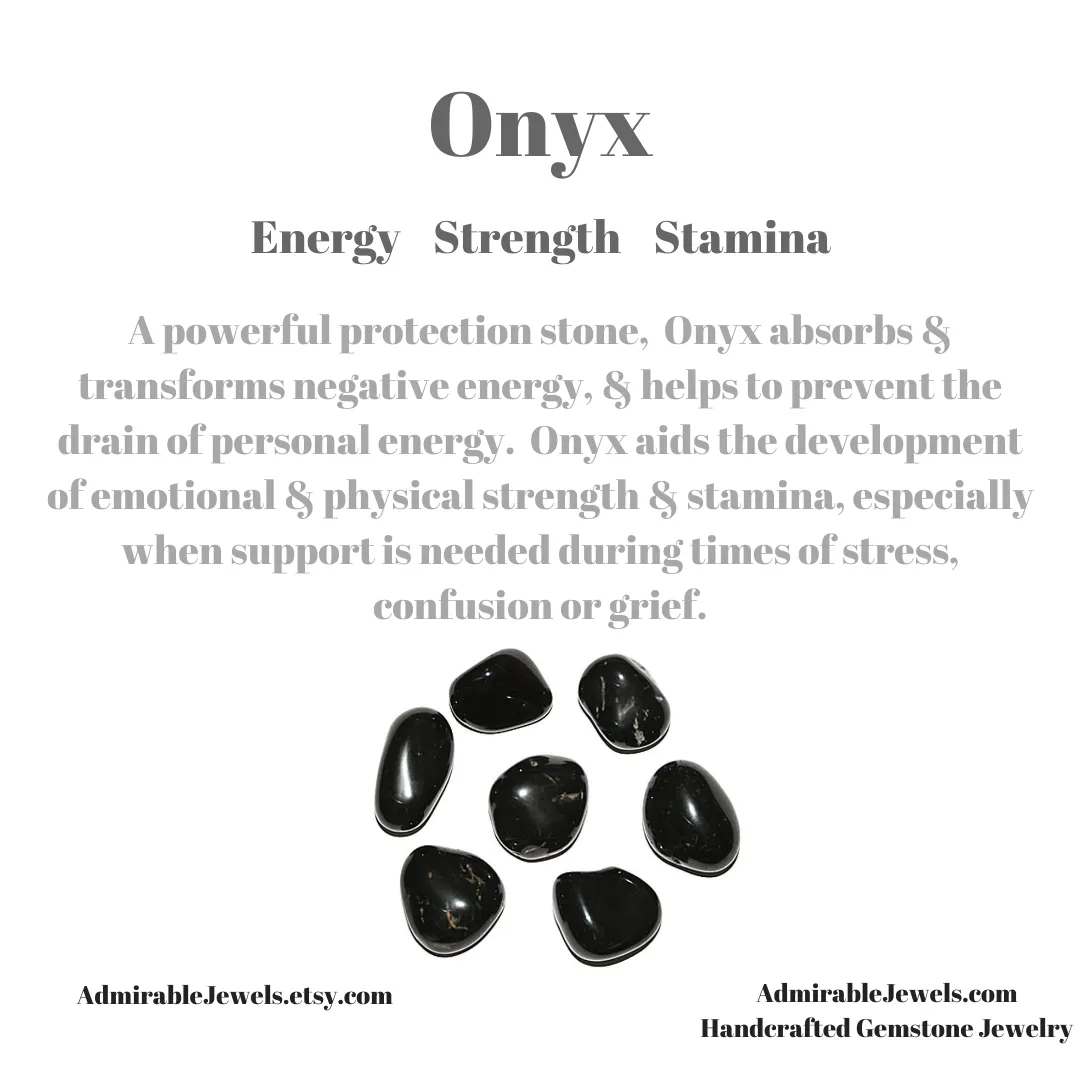 Onyx Star Necklace